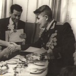 Чествование участника Великой Отечественной войны журналиста П.М. Делакова. 1983 г.